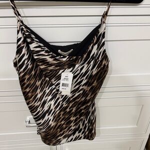 L’agence Animal Print camisole. New with tags